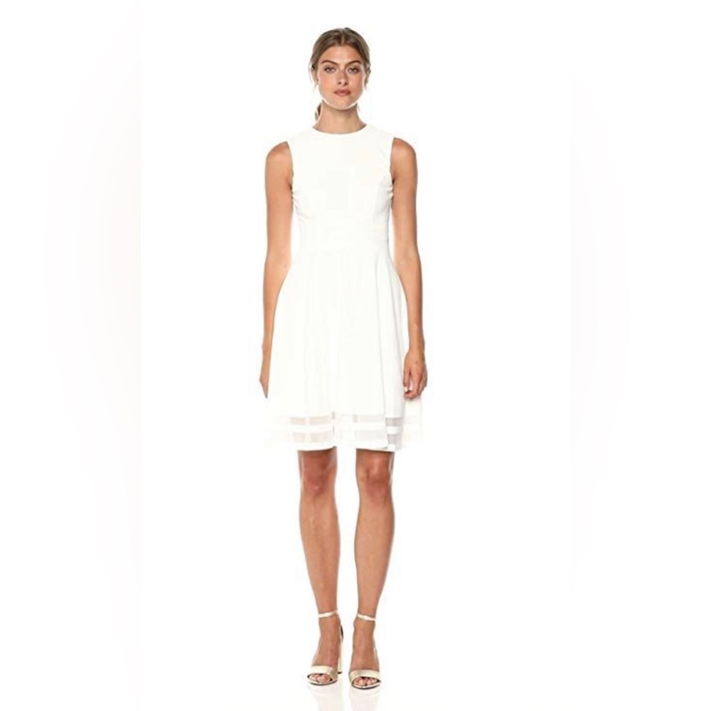 Calvin Klein White Dress